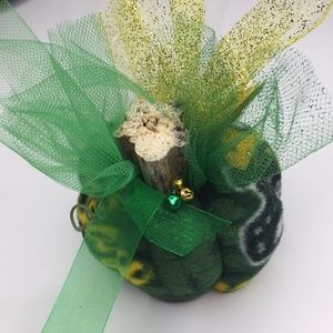 Green Bay Packers Handmade pumpkin.